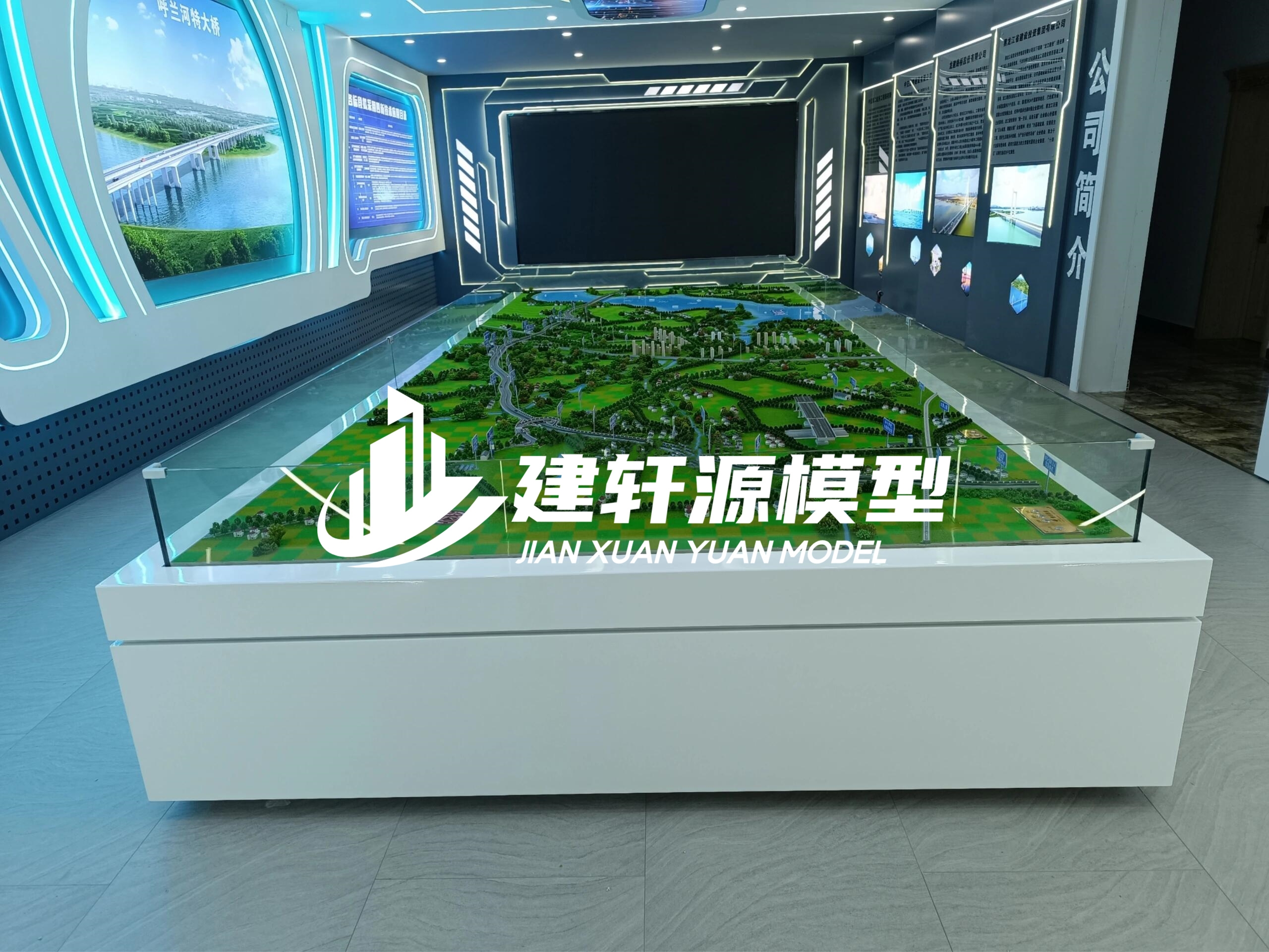 龙文高架桥道路模型设计